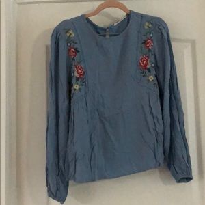 Embroidered Top